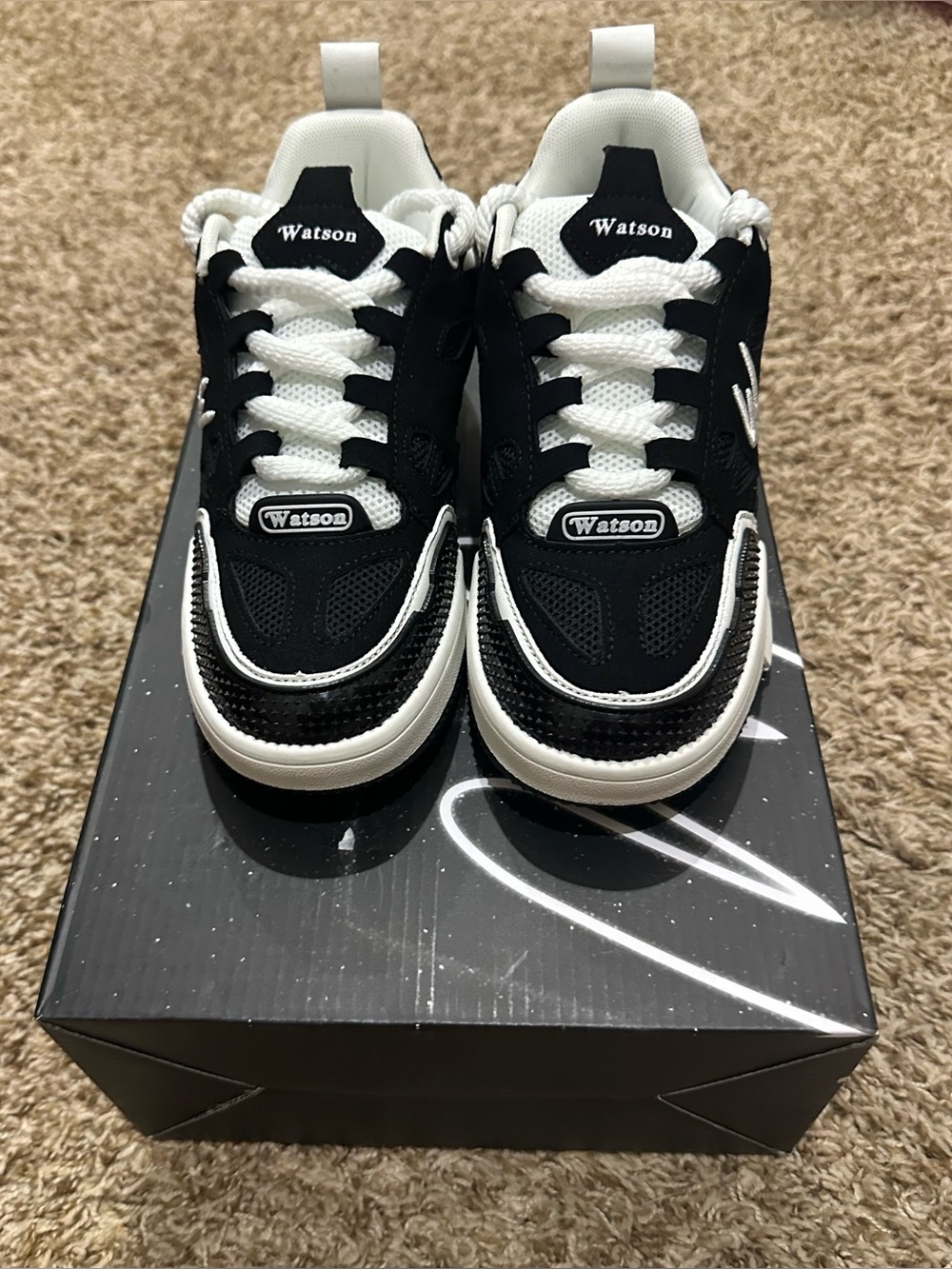 WATSON K FLIP SNEAKERS (BLACK/WHITE)